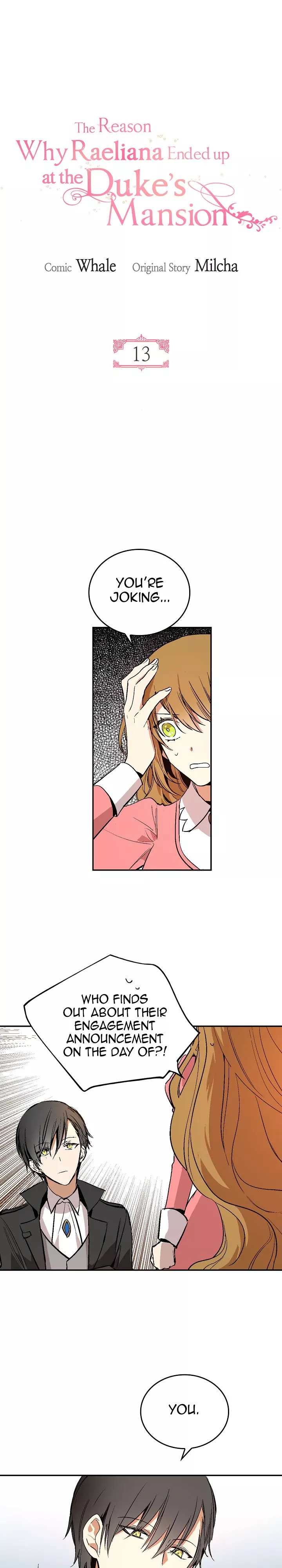 The Reason Why Raeliana Ended up at the Duke's Mansion Chapter 13 page 2