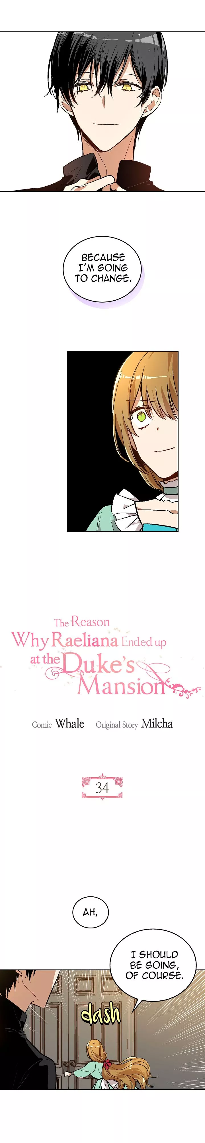 The Reason Why Raeliana Ended up at the Duke's Mansion Chapter 34 page 1