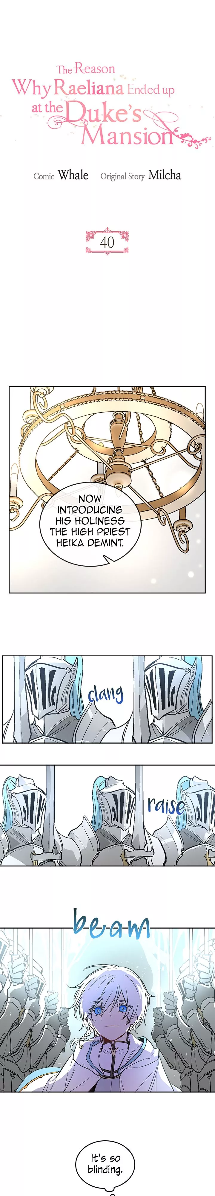The Reason Why Raeliana Ended up at the Duke's Mansion Chapter 40 page 1