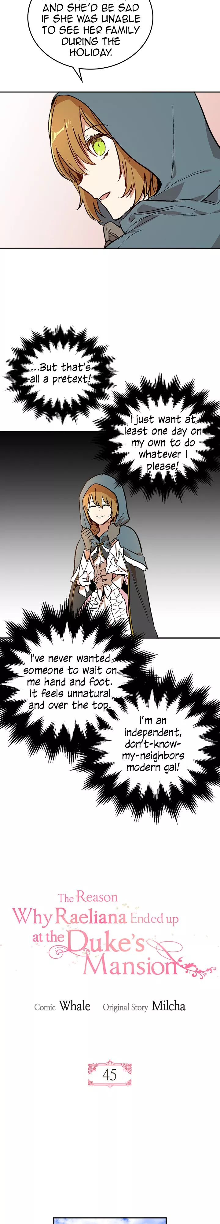 The Reason Why Raeliana Ended up at the Duke's Mansion Chapter 45 page 2
