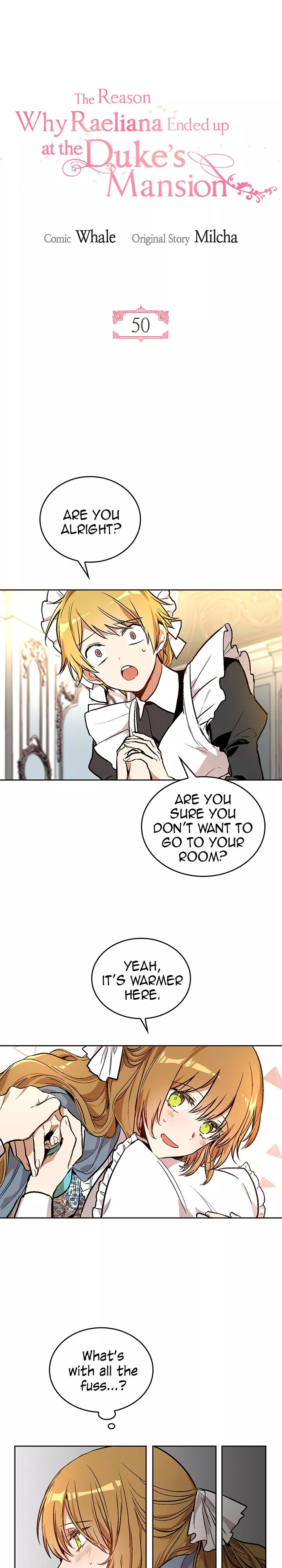 The Reason Why Raeliana Ended up at the Duke's Mansion Chapter 50 page 1