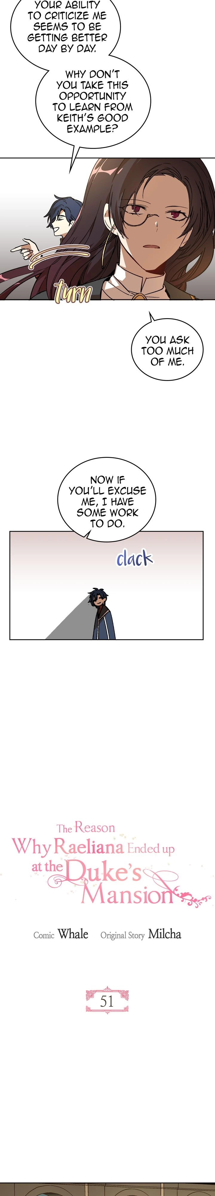 The Reason Why Raeliana Ended up at the Duke's Mansion Chapter 51 page 5