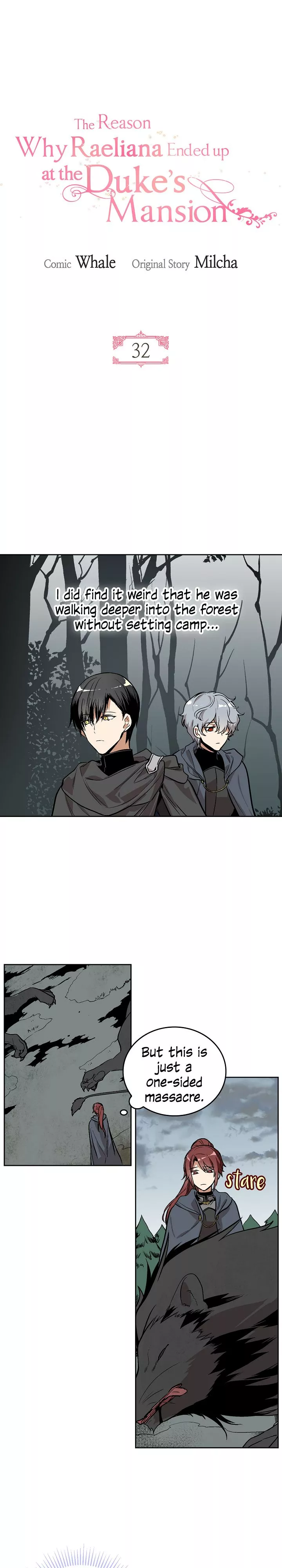 The Reason Why Raeliana Ended up at the Duke's Mansion Chapter 32 page 1
