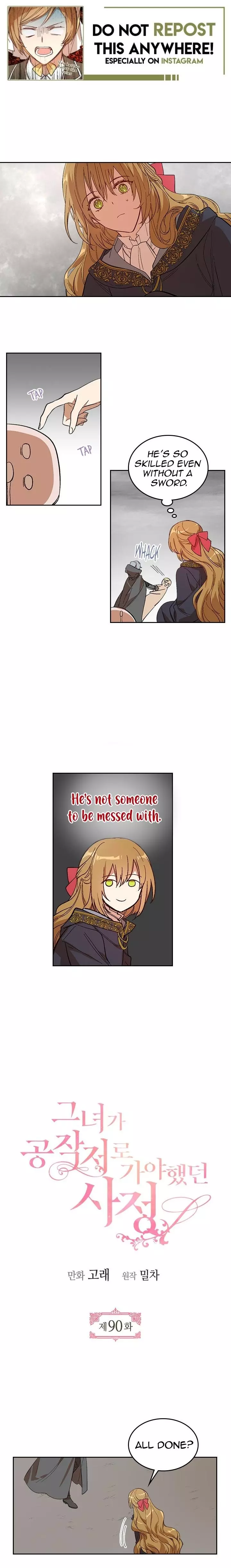 The Reason Why Raeliana Ended up at the Duke's Mansion Chapter 90 page 1