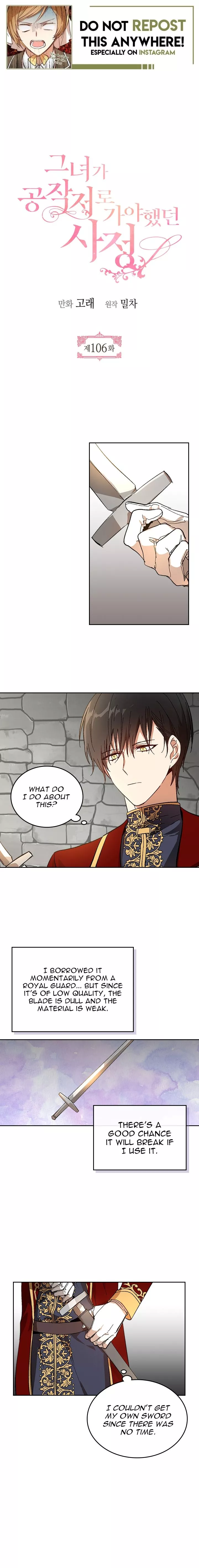The Reason Why Raeliana Ended up at the Duke's Mansion Chapter 106 page 1