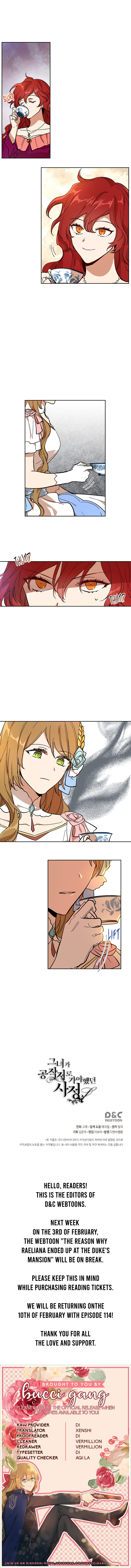 The Reason Why Raeliana Ended up at the Duke's Mansion Chapter 113 page 7
