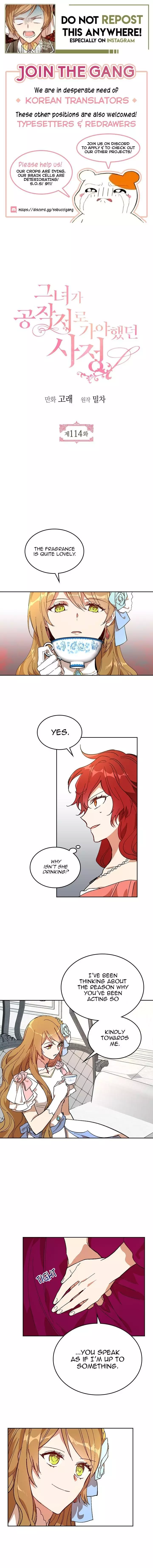 The Reason Why Raeliana Ended up at the Duke's Mansion Chapter 114 page 1