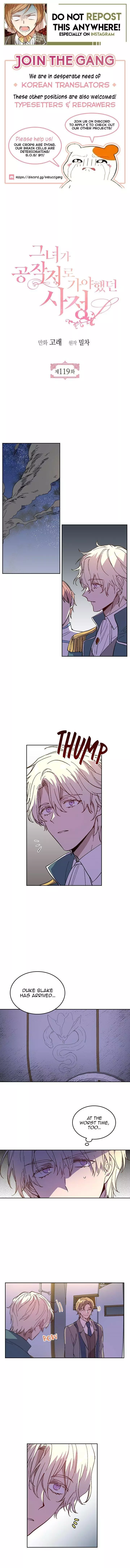 The Reason Why Raeliana Ended up at the Duke's Mansion Chapter 119 page 1