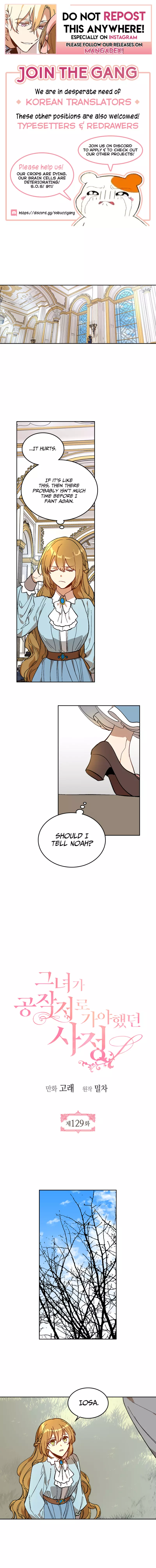 The Reason Why Raeliana Ended up at the Duke's Mansion Chapter 129 page 1