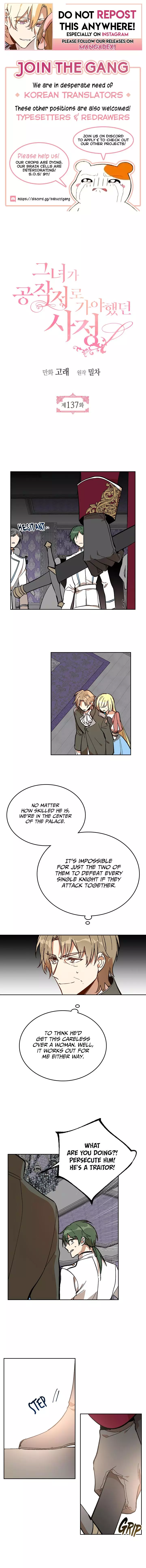 The Reason Why Raeliana Ended up at the Duke's Mansion Chapter 137 page 1