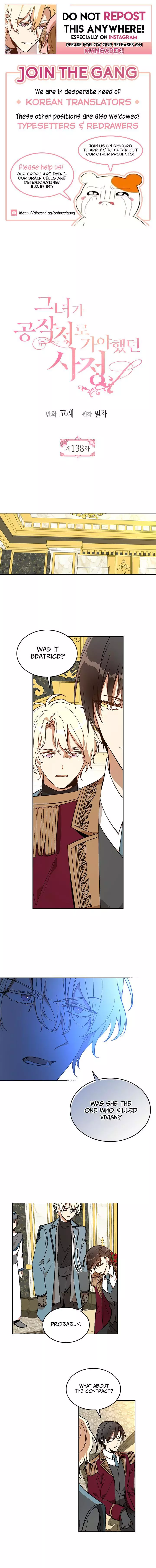 The Reason Why Raeliana Ended up at the Duke's Mansion Chapter 138 page 1