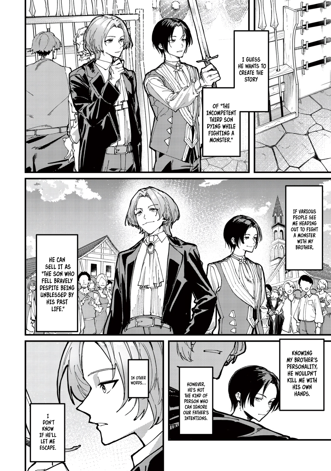 Majo to Mashou to Mahou no Rakuen: Tsuihou Sareta Tensei Kizoku no Jiyuu Kimama na "Shuushuuka" Seikatsu. Hazure Zensei ni Mezameta Shounen wa, Isekai de Kiyoshi Ken Momofumofu mo Jibun no Shiro mo Te ni Ireru Chapter 1 page 12