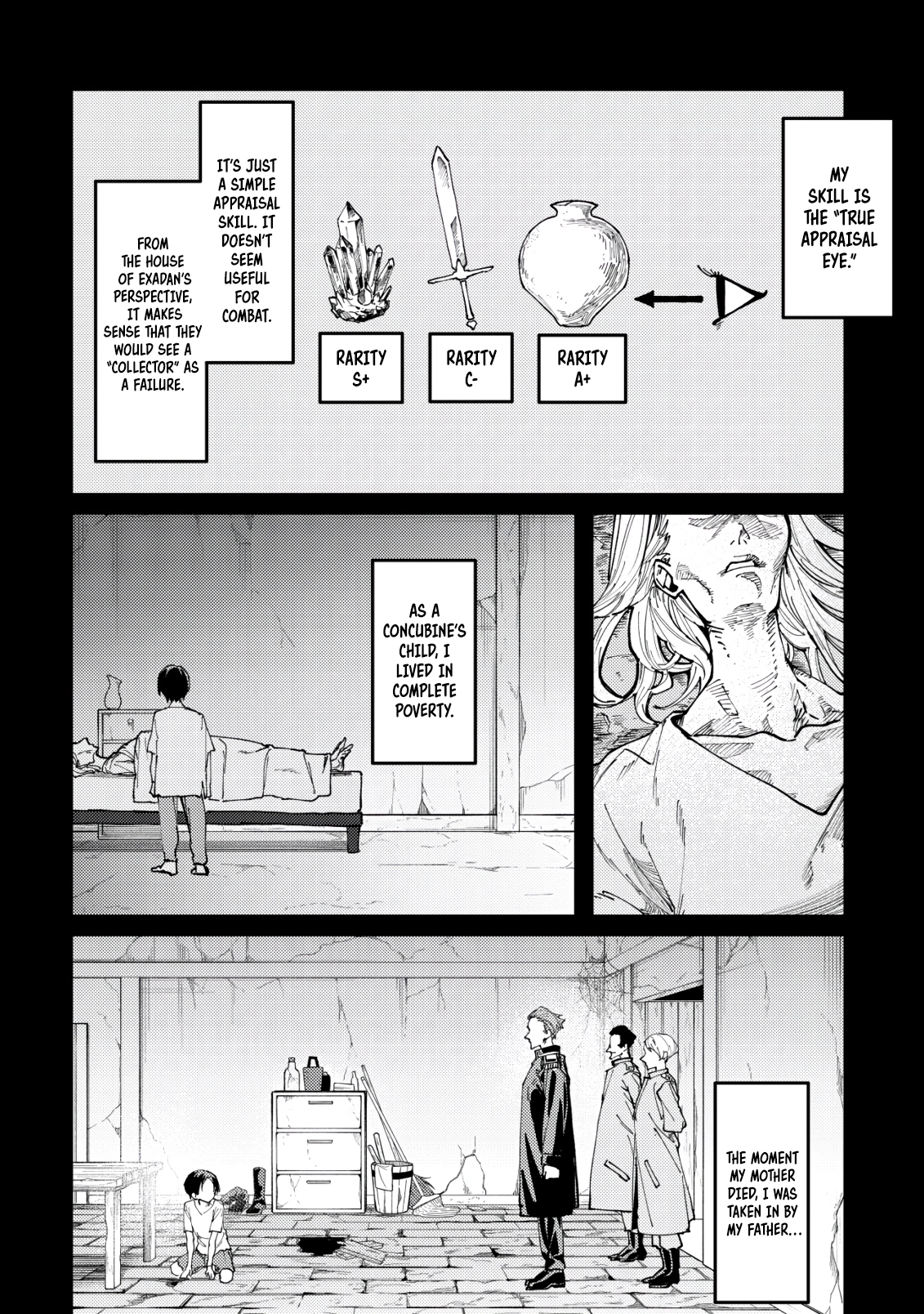 Majo to Mashou to Mahou no Rakuen: Tsuihou Sareta Tensei Kizoku no Jiyuu Kimama na "Shuushuuka" Seikatsu. Hazure Zensei ni Mezameta Shounen wa, Isekai de Kiyoshi Ken Momofumofu mo Jibun no Shiro mo Te ni Ireru Chapter 1 page 10