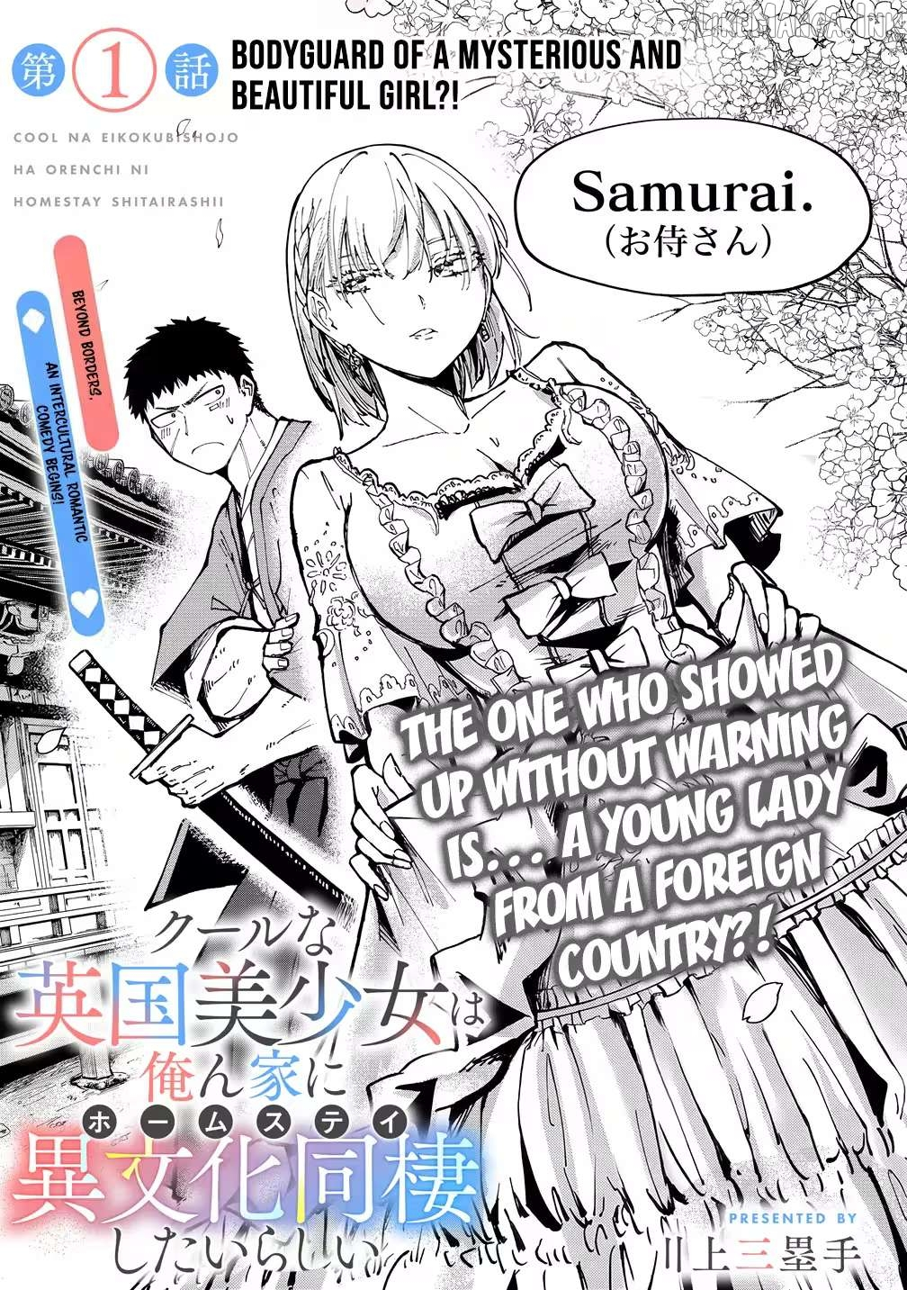 A Cool British Beautiful Girl Apparently Wants To Homestay With Me Chapter 1 page 3