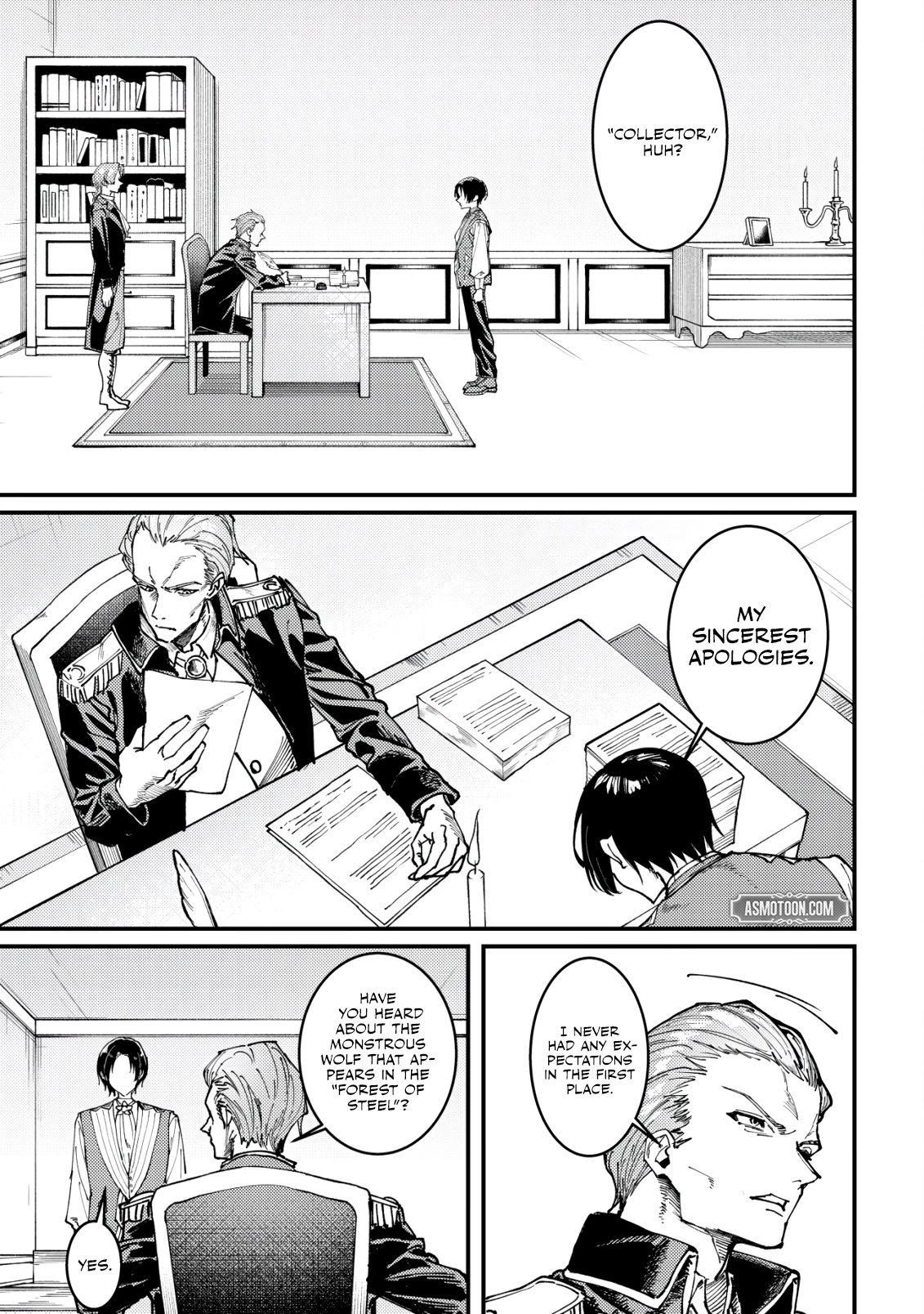 Majo to Mashou to Mahou no Rakuen: Tsuihou Sareta Tensei Kizoku no Jiyuu Kimama na "Shuushuuka" Seikatsu. Hazure Zensei ni Mezameta Shounen wa, Isekai de Kiyoshi Ken Momofumofu mo Jibun no Shiro mo Te ni Ireru Chapter 1 page 7