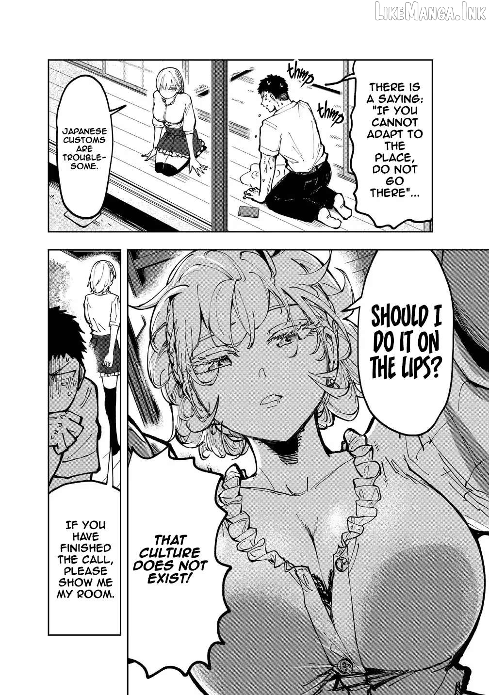 A Cool British Beautiful Girl Apparently Wants To Homestay With Me Chapter 1 page 19