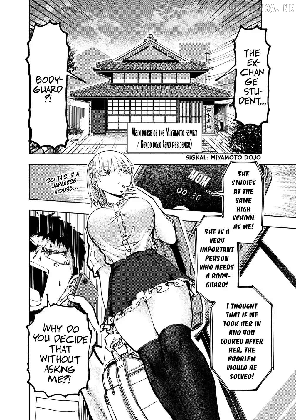 A Cool British Beautiful Girl Apparently Wants To Homestay With Me Chapter 1 page 15