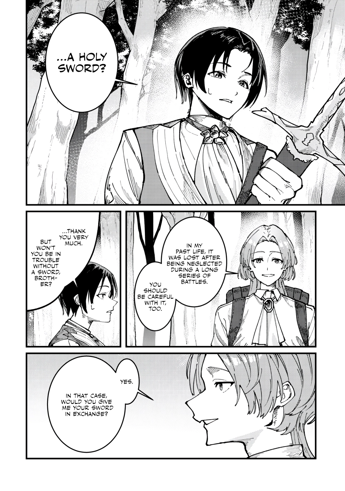 Majo to Mashou to Mahou no Rakuen: Tsuihou Sareta Tensei Kizoku no Jiyuu Kimama na "Shuushuuka" Seikatsu. Hazure Zensei ni Mezameta Shounen wa, Isekai de Kiyoshi Ken Momofumofu mo Jibun no Shiro mo Te ni Ireru Chapter 1 page 24