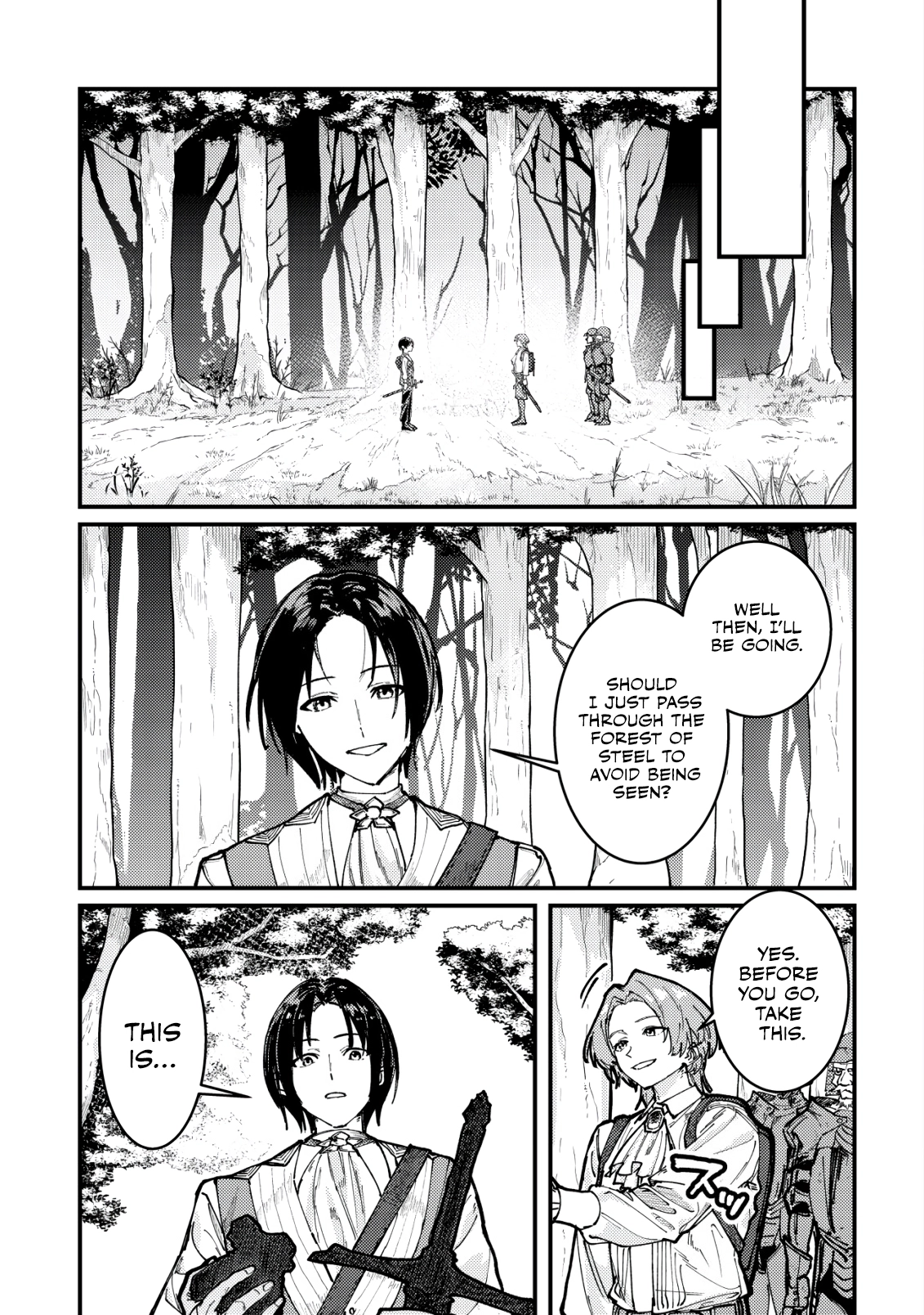 Majo to Mashou to Mahou no Rakuen: Tsuihou Sareta Tensei Kizoku no Jiyuu Kimama na "Shuushuuka" Seikatsu. Hazure Zensei ni Mezameta Shounen wa, Isekai de Kiyoshi Ken Momofumofu mo Jibun no Shiro mo Te ni Ireru Chapter 1 page 21