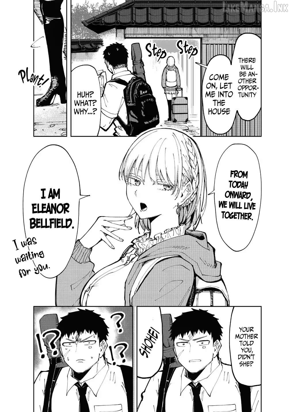 A Cool British Beautiful Girl Apparently Wants To Homestay With Me Chapter 1 page 14