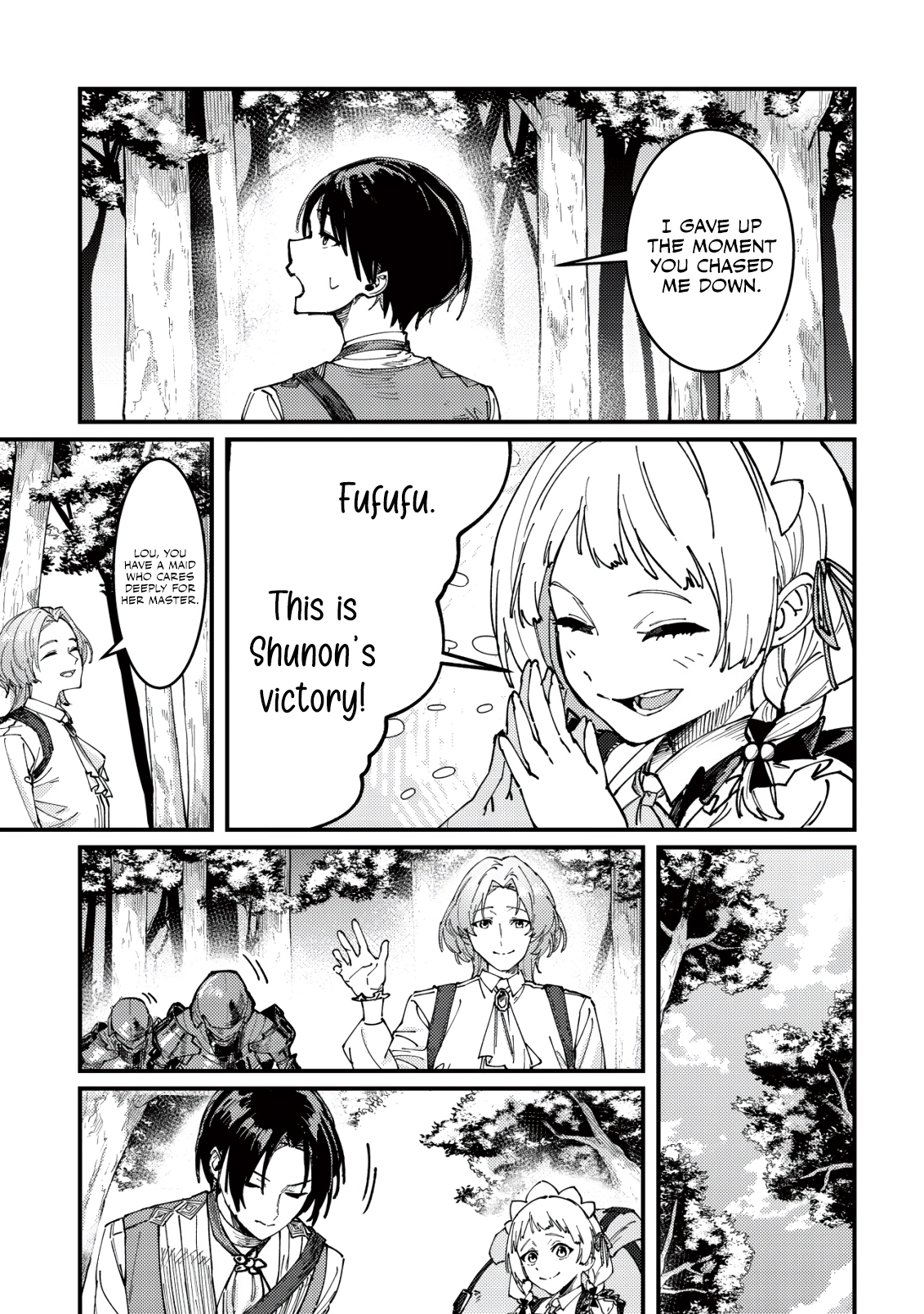 Majo to Mashou to Mahou no Rakuen: Tsuihou Sareta Tensei Kizoku no Jiyuu Kimama na "Shuushuuka" Seikatsu. Hazure Zensei ni Mezameta Shounen wa, Isekai de Kiyoshi Ken Momofumofu mo Jibun no Shiro mo Te ni Ireru Chapter 1 page 33