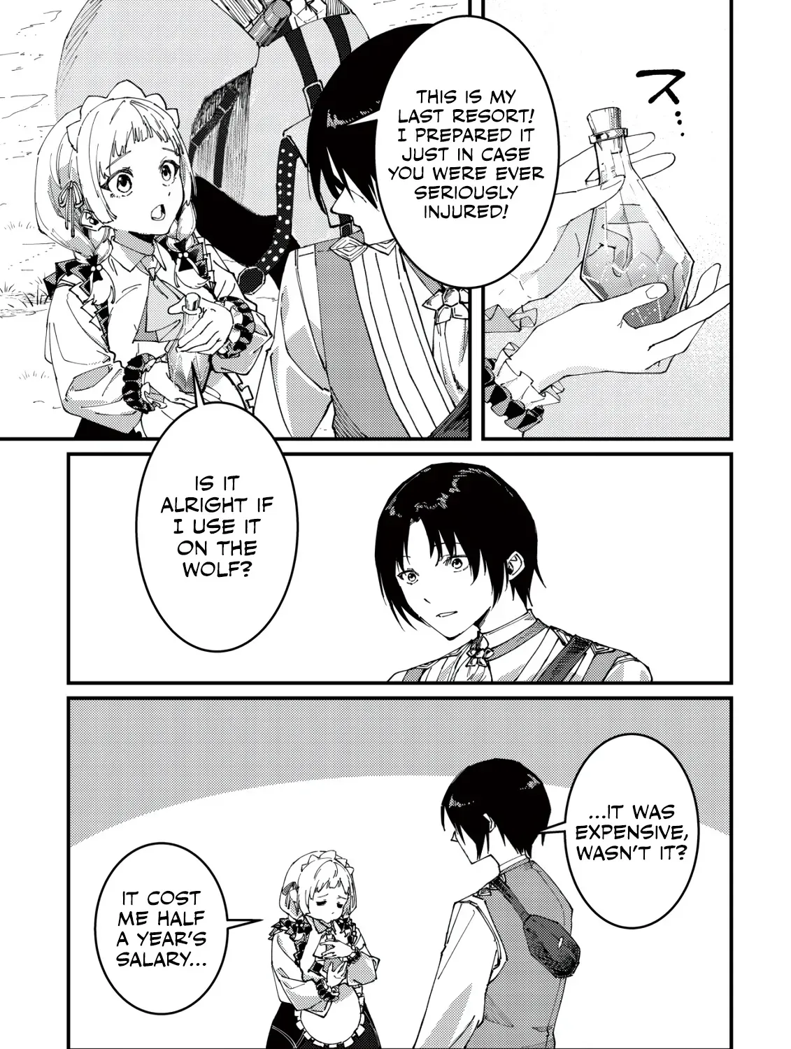 Majo to Mashou to Mahou no Rakuen: Tsuihou Sareta Tensei Kizoku no Jiyuu Kimama na "Shuushuuka" Seikatsu. Hazure Zensei ni Mezameta Shounen wa, Isekai de Kiyoshi Ken Momofumofu mo Jibun no Shiro mo Te ni Ireru Chapter 3 page 28
