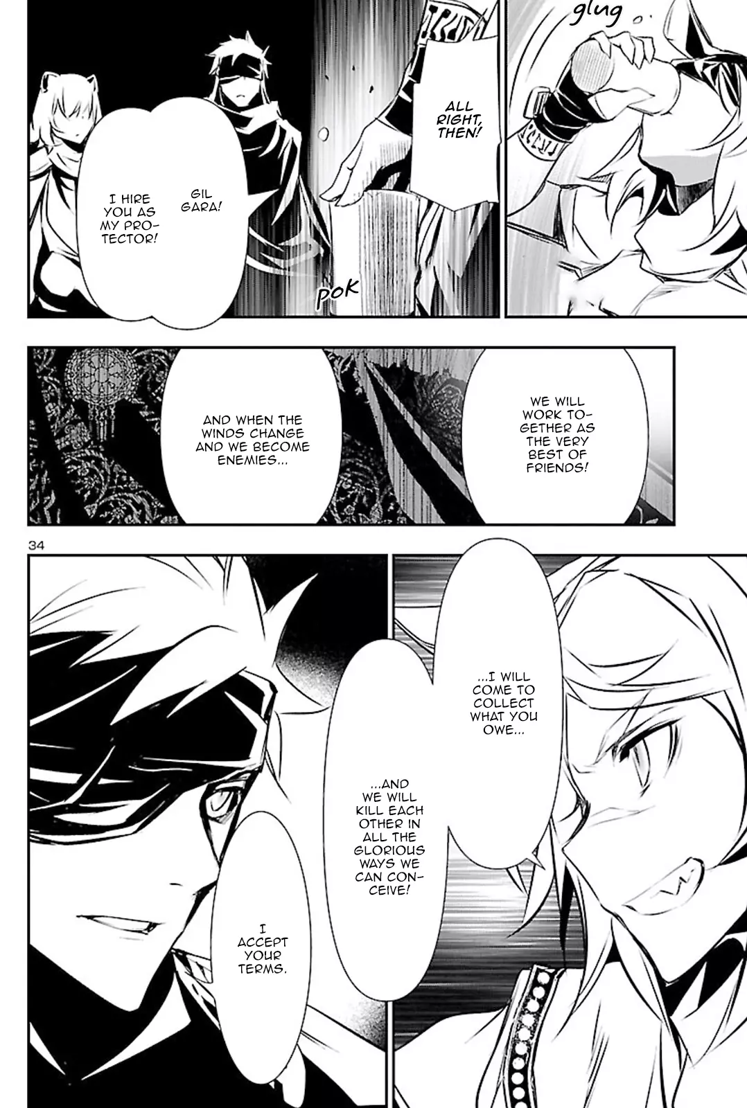 Shinju no Nectar Chapter 49 page 34