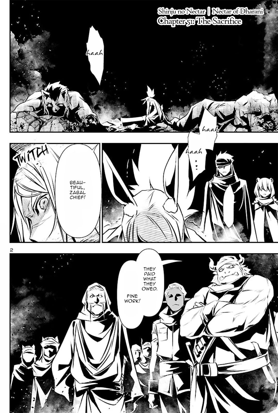 Shinju no Nectar Chapter 51 page 1