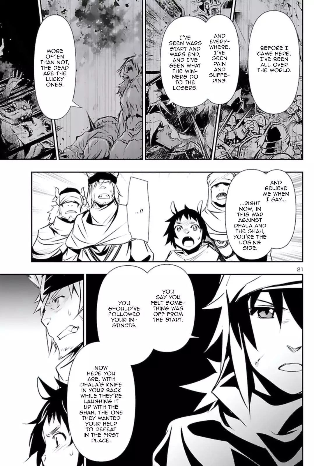 Shinju no Nectar Chapter 57 page 21