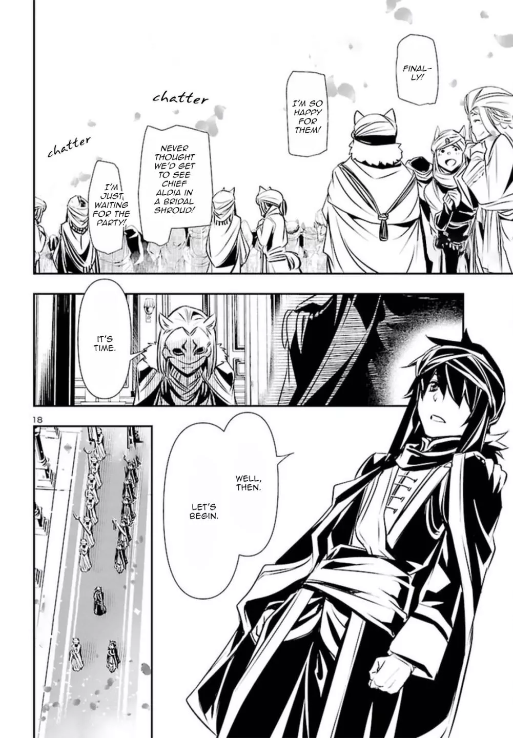 Shinju no Nectar Chapter 70 page 18