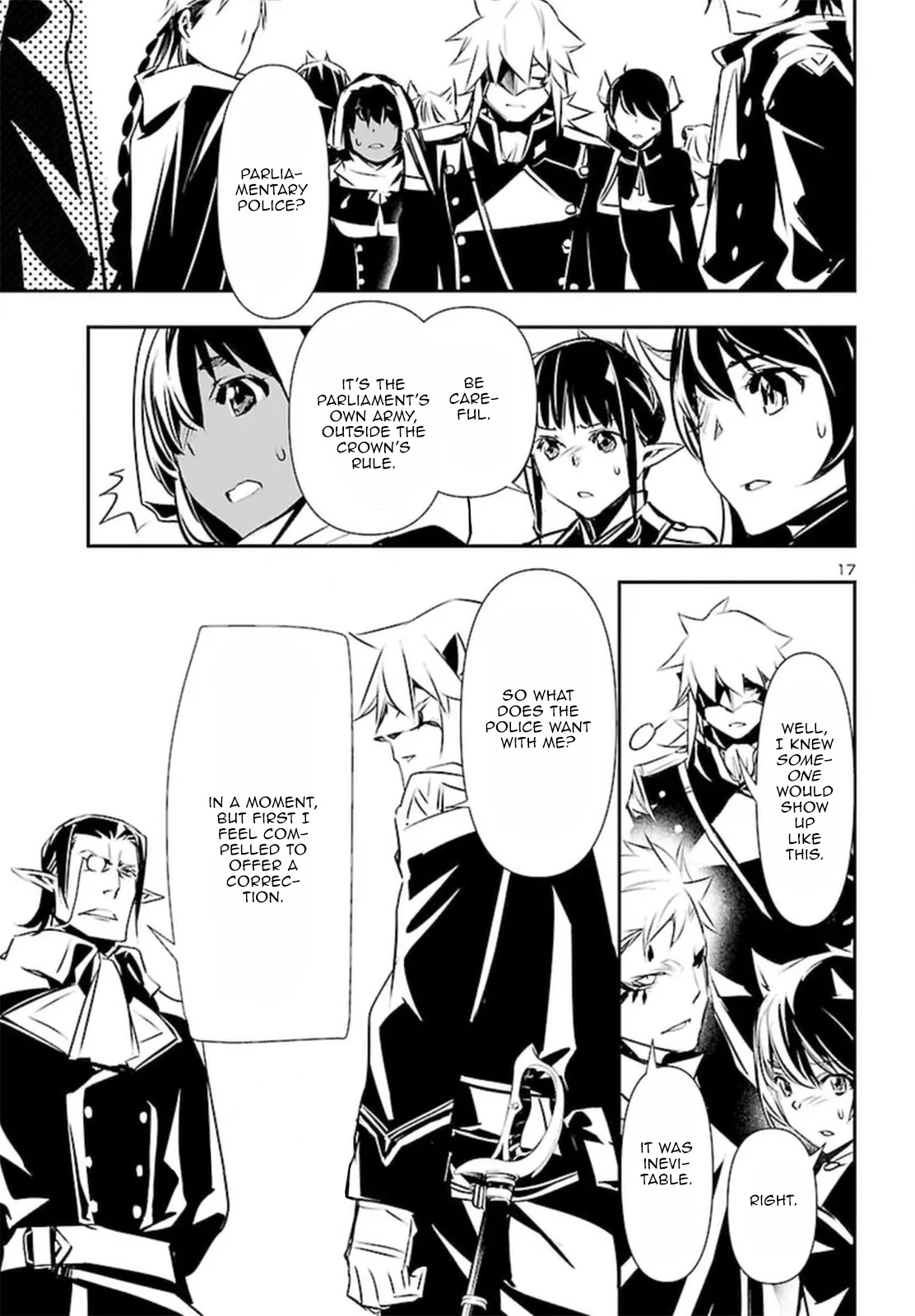 Shinju no Nectar Chapter 72 page 17