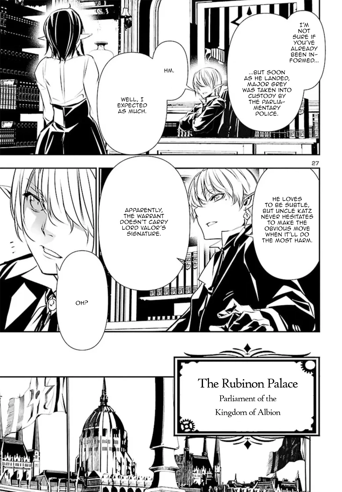 Shinju no Nectar Chapter 72 page 27