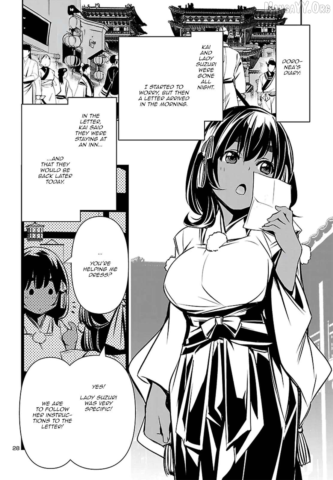 Shinju no Nectar Chapter 103 page 28