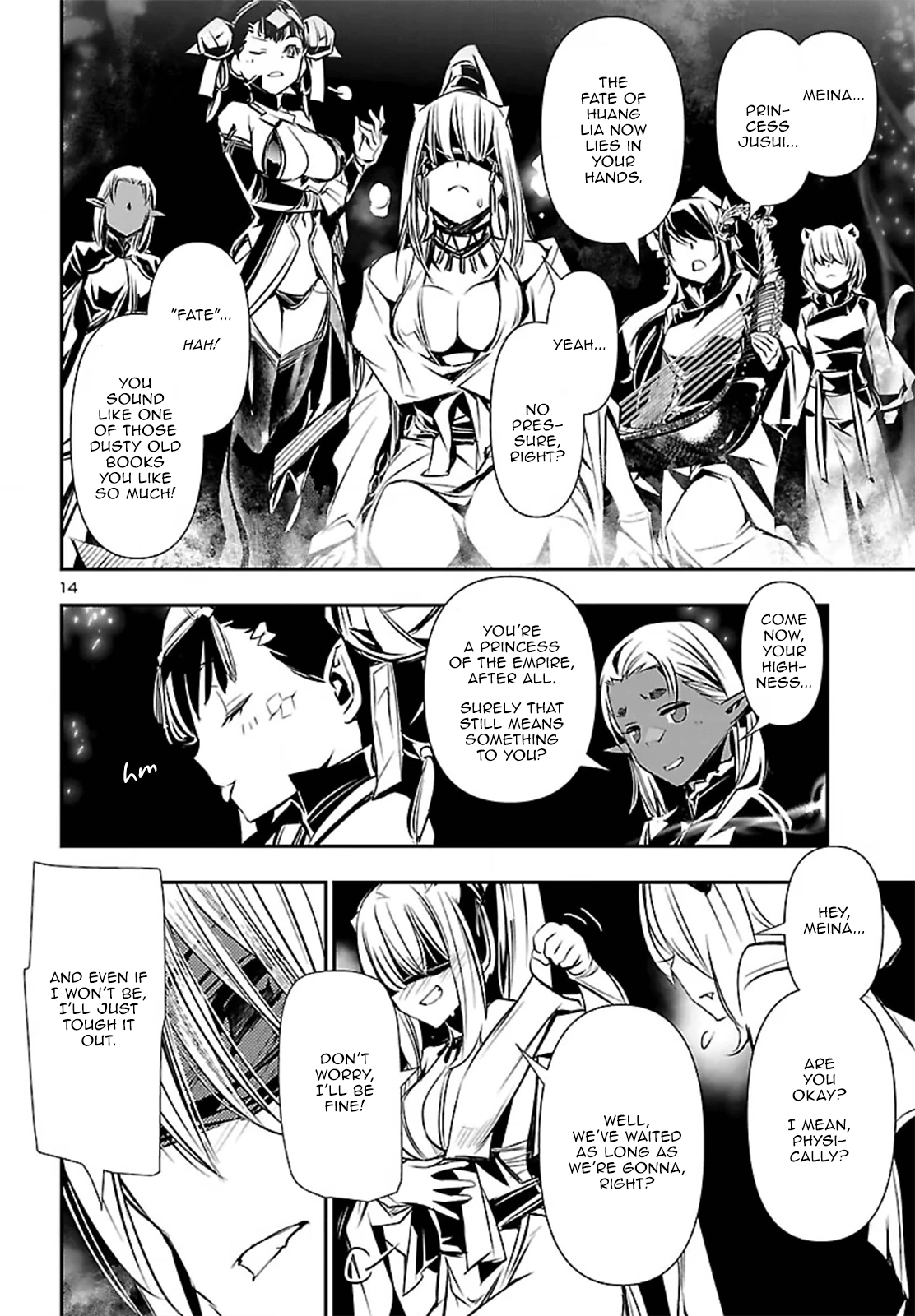 Shinju no Nectar Chapter 108 page 14