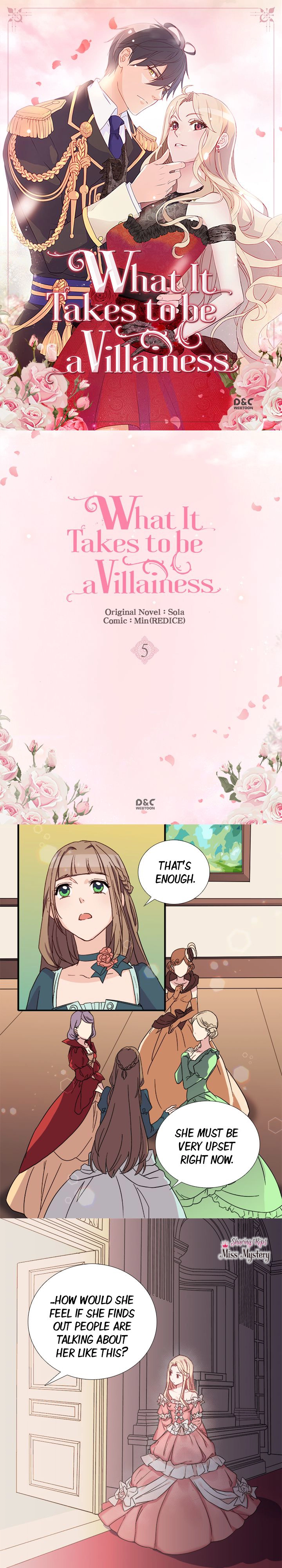 What It Takes to be a Villainess Chapter 5 page 1