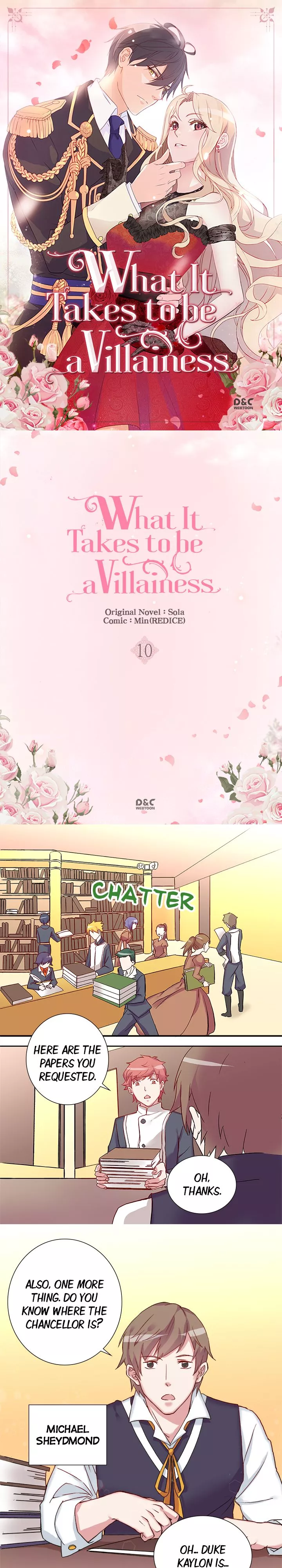 What It Takes to be a Villainess Chapter 10 page 1