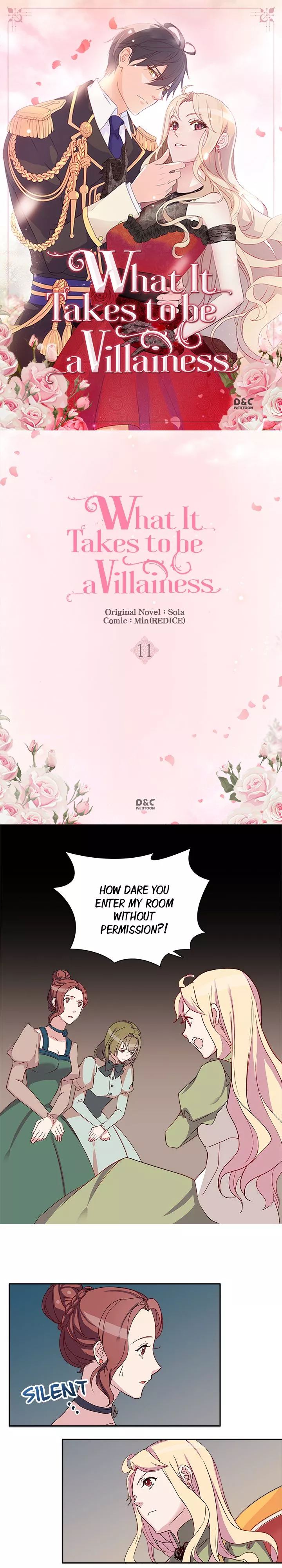What It Takes to be a Villainess Chapter 11 page 1