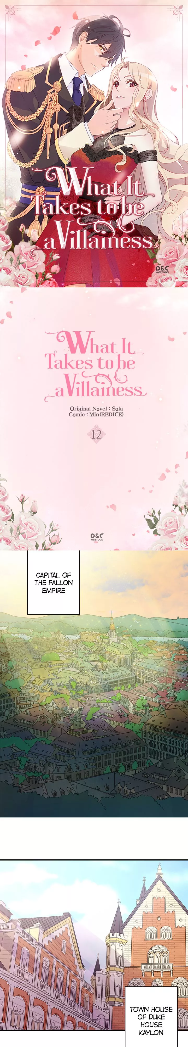 What It Takes to be a Villainess Chapter 12 page 1