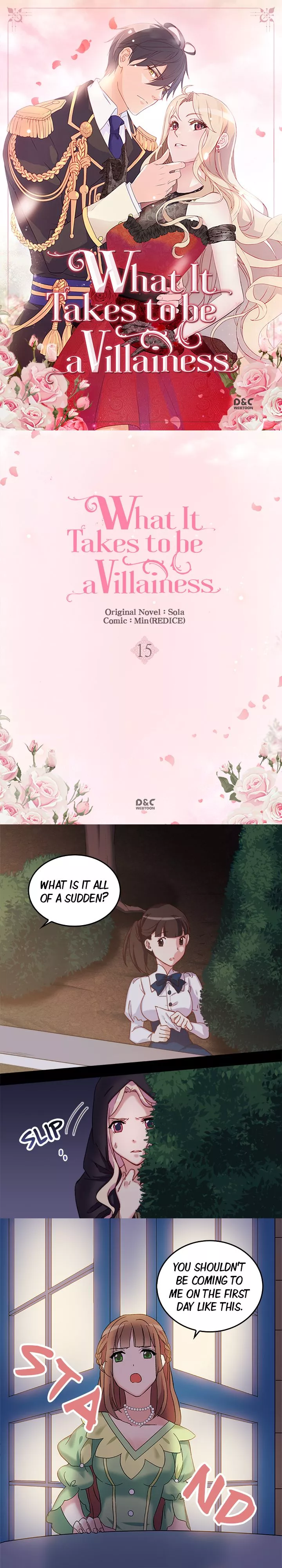 What It Takes to be a Villainess Chapter 15 page 1