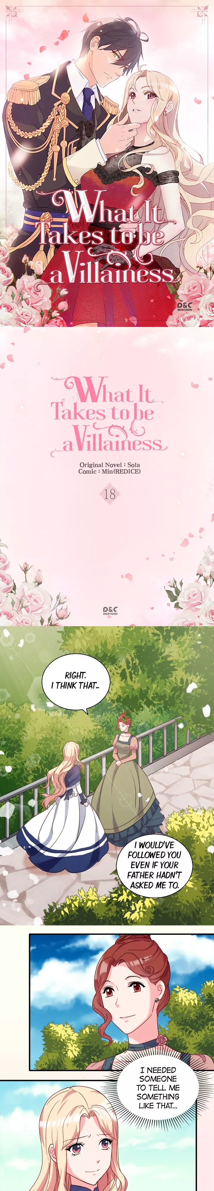 What It Takes to be a Villainess Chapter 18 page 1