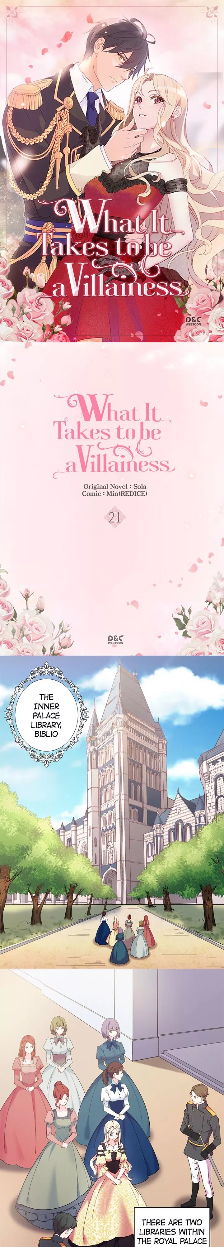 What It Takes to be a Villainess Chapter 21 page 1