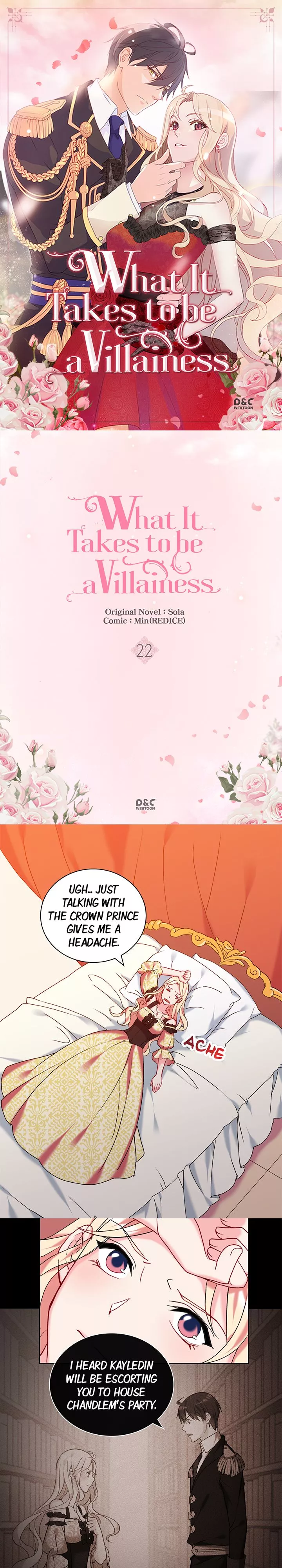 What It Takes to be a Villainess Chapter 22 page 1