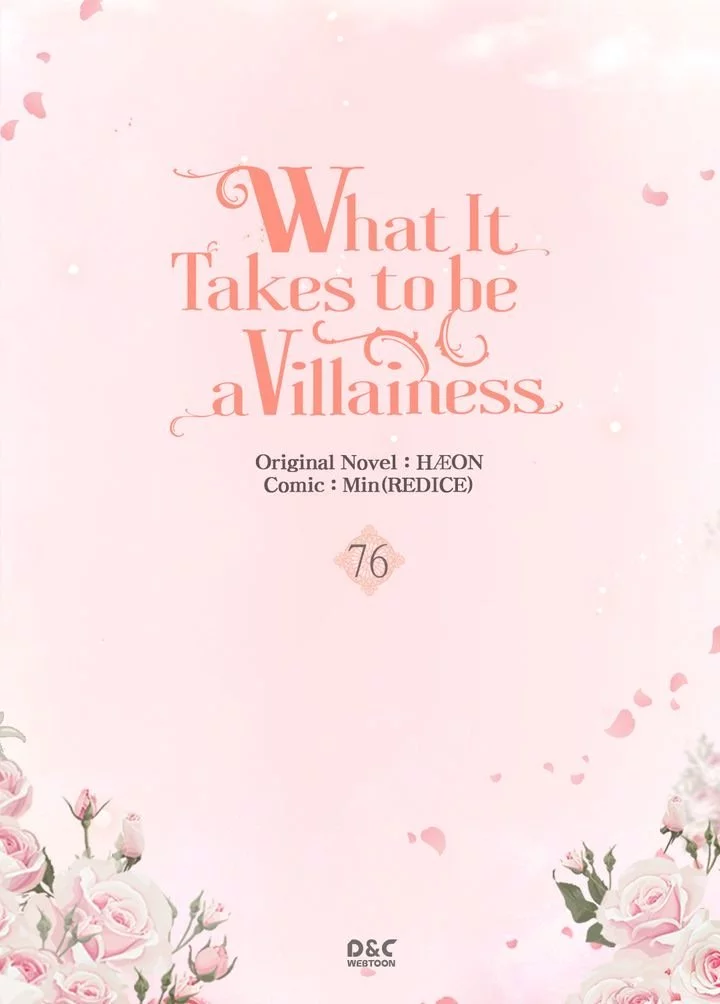 What It Takes to be a Villainess Chapter 76 page 1