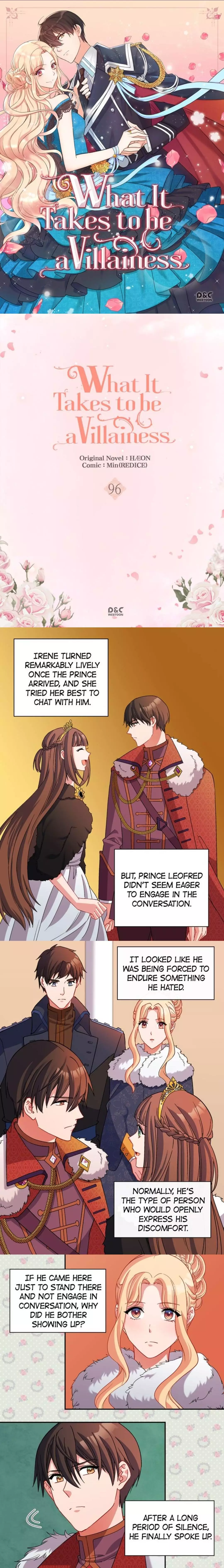 What It Takes to be a Villainess Chapter 96 page 1
