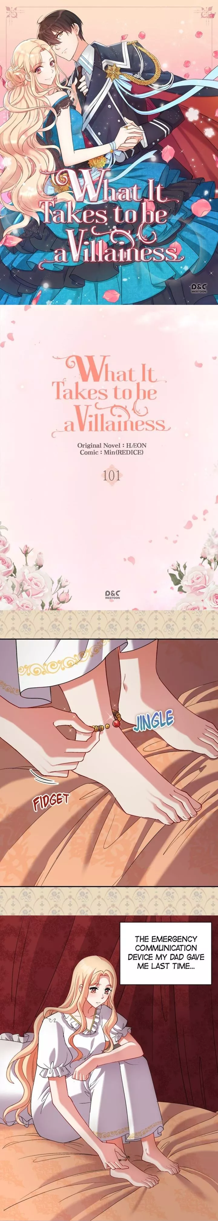 What It Takes to be a Villainess Chapter 101 page 1