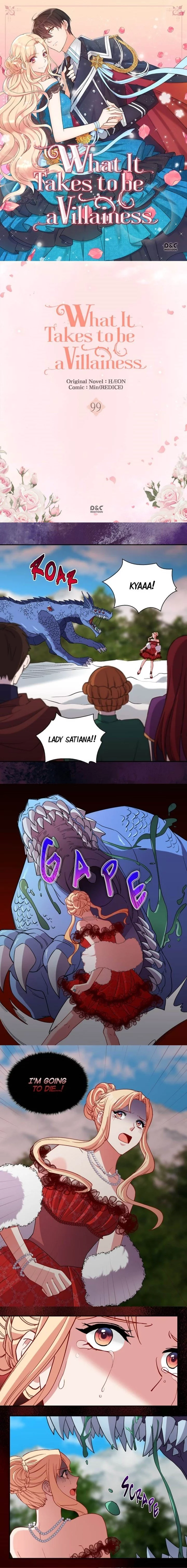 What It Takes to be a Villainess Chapter 99 page 1