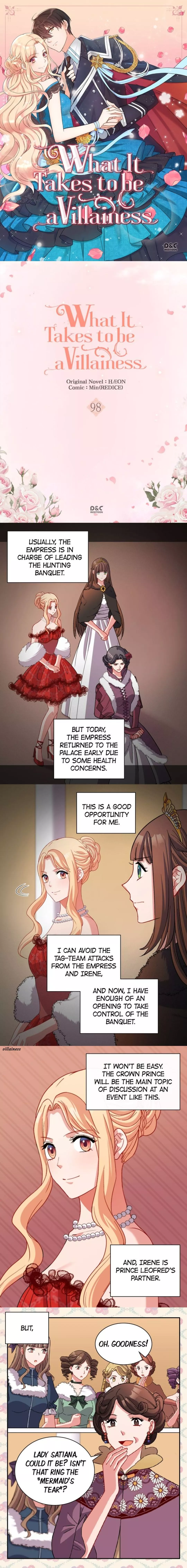 What It Takes to be a Villainess Chapter 98 page 1