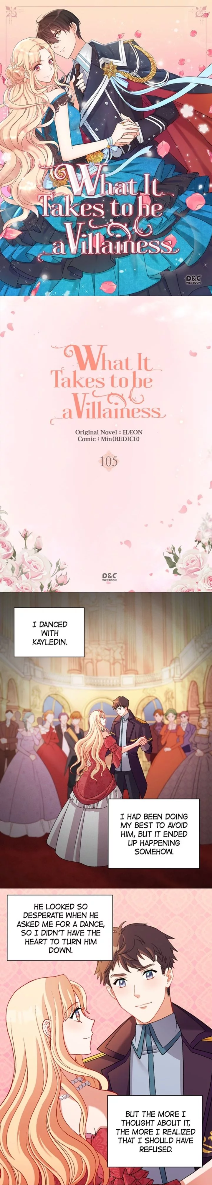 What It Takes to be a Villainess Chapter 105 page 1