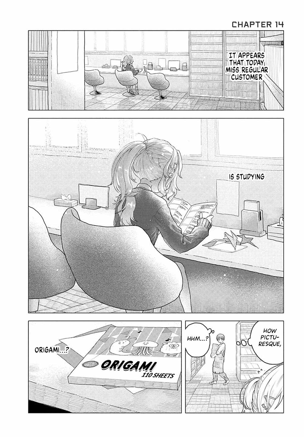 Miss Regular Customer Wants to Enjoy Chapter 14 page 1