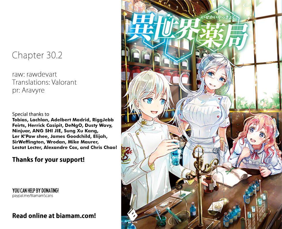 Isekai Yakkyoku Chapter 30.2 page 1